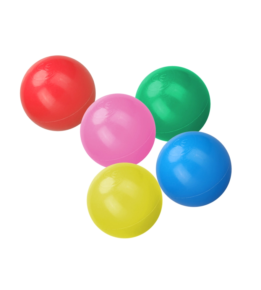 Sacca 100 palline per bambini colorate e morbide